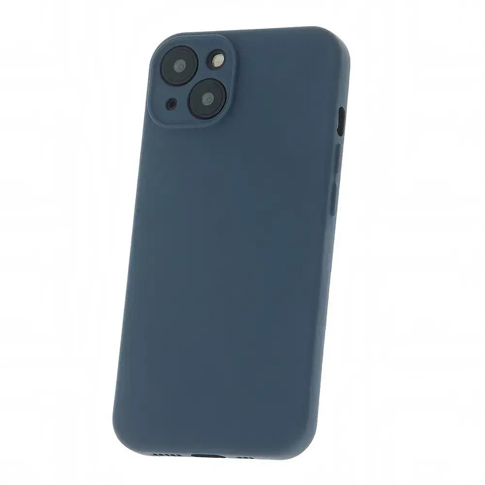 TFO Telforceone Silikoninis dėklas, skirtas Xiaomi Redmi 14C 4G / 14C 5G / Redmi A4 / POCO C75 tamsiai mėlynas