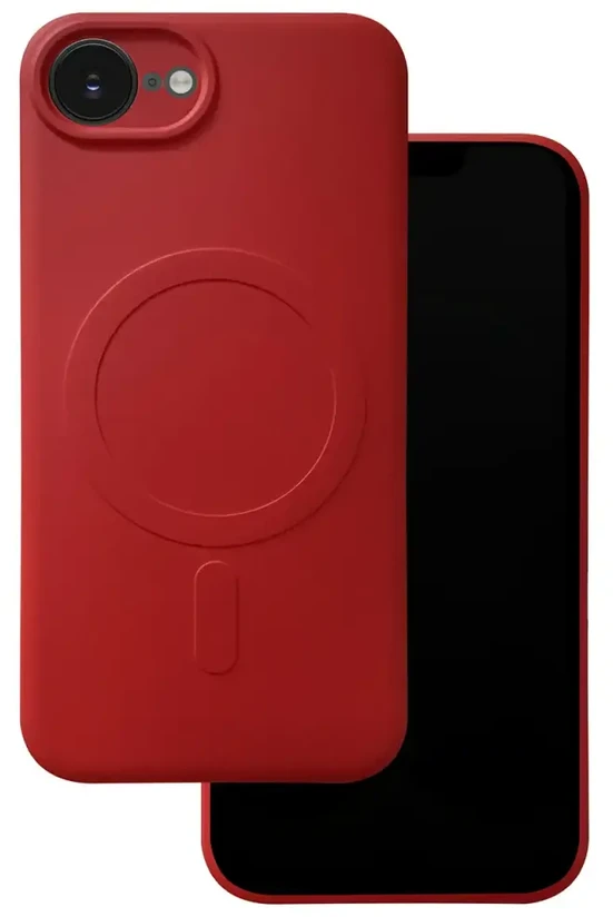 TFO "Simple Color Mag" dėklas iPhone 16e raudonos spalvos