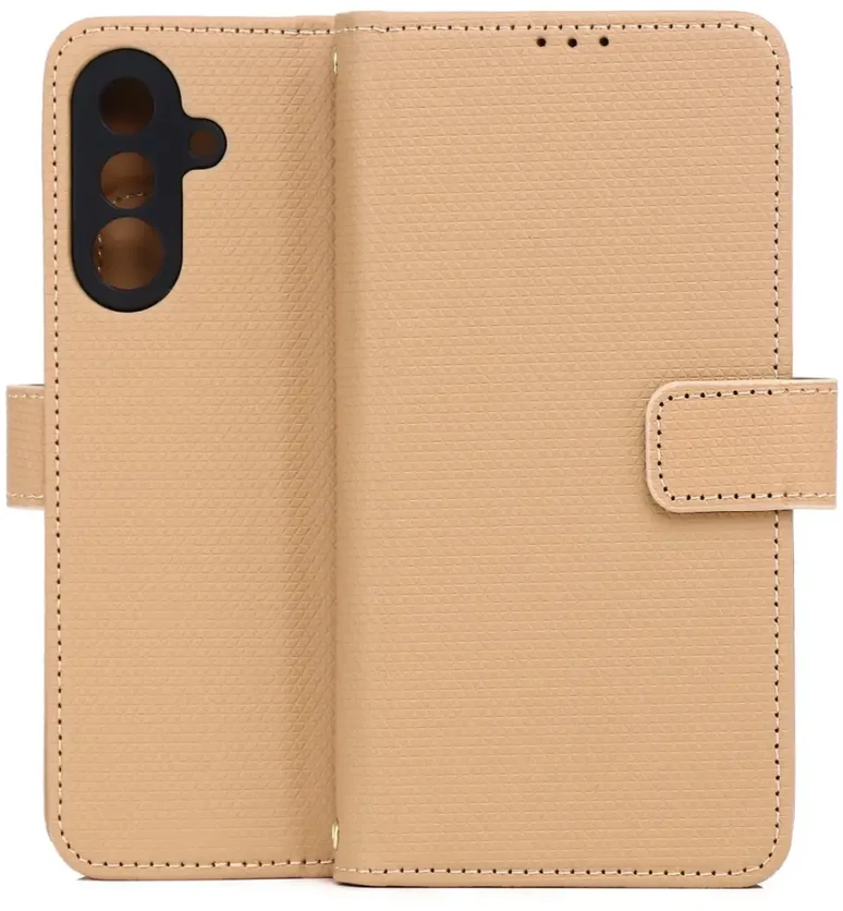 Išmanusis trikampio formos dėklas, skirtas Realme 16 Pro 5G, rudas