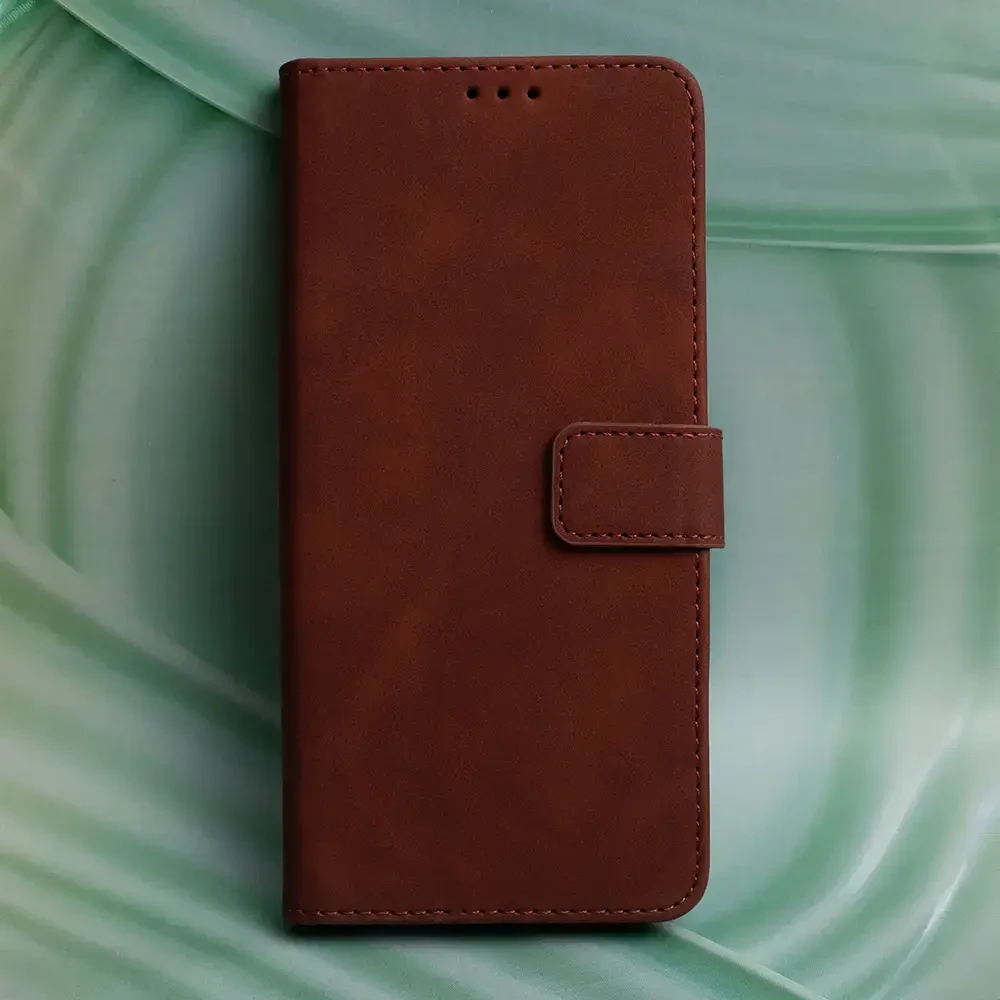 TFO Išmanusis „Velvet“ dėklas, skirtas Xiaomi Redmi 9C, rudas