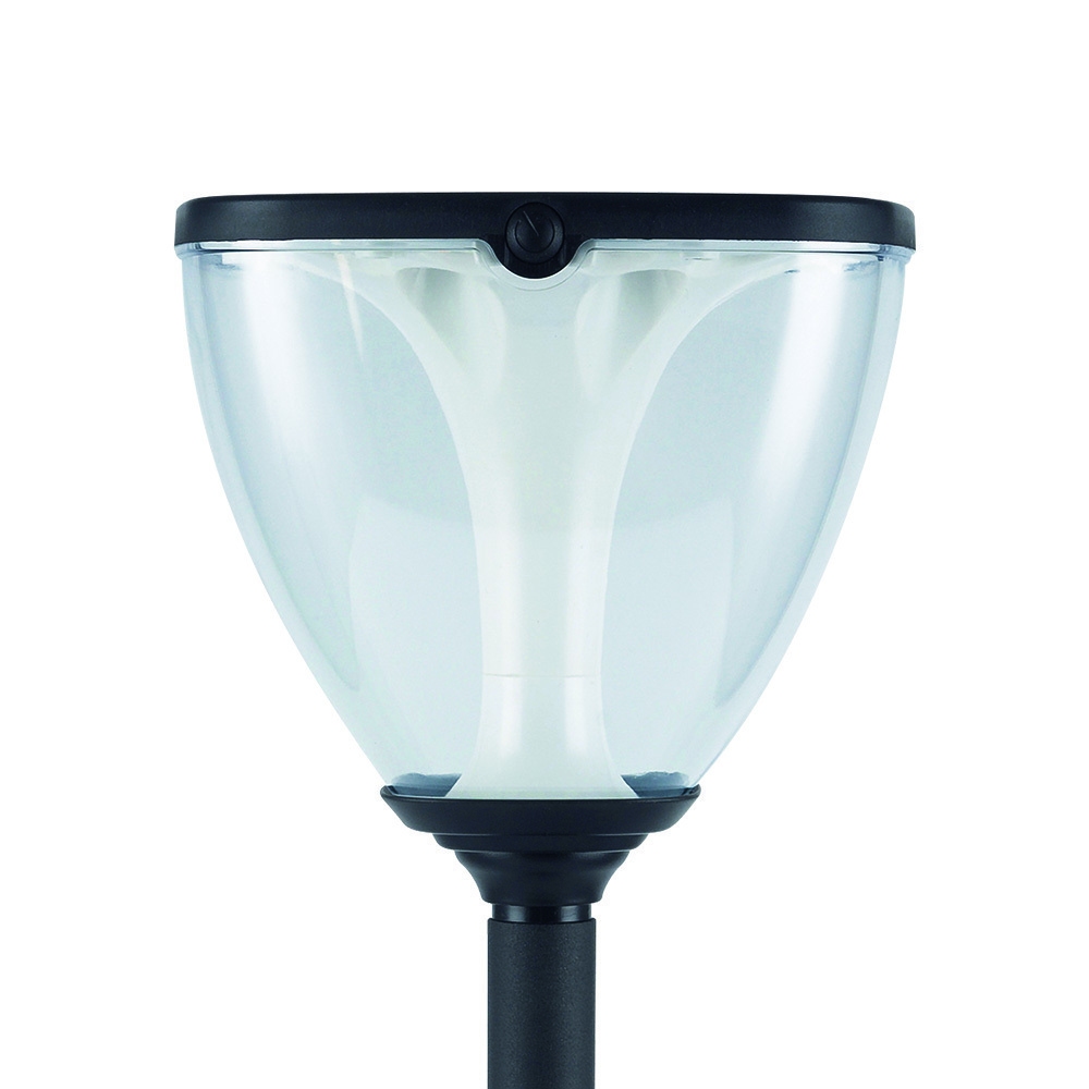 TelForceone SUNARI saulės lempa LED FLS-98 MODERN Post 3000K+6000K 2200mAh LiFePO4 + PIR Forever Light