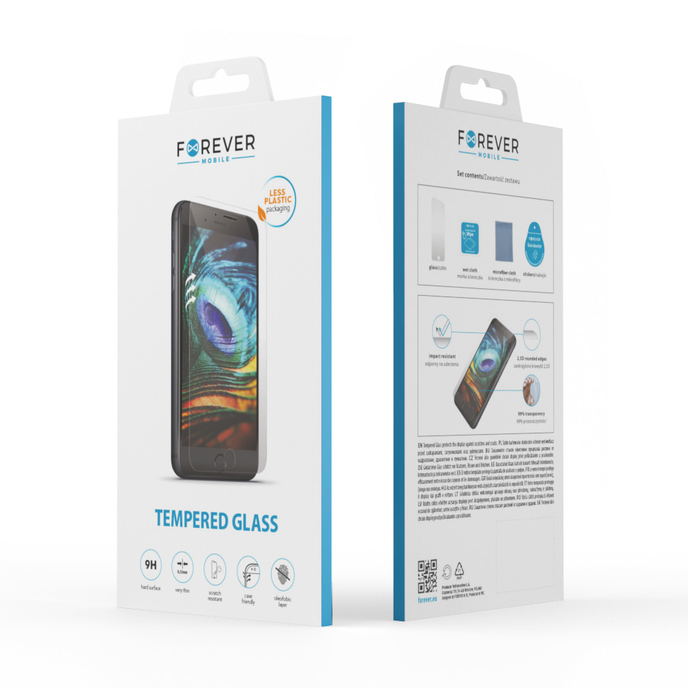 Grūdintas stiklas Forever 2,5D Samsung Galaxy A24 4G / A25 5G