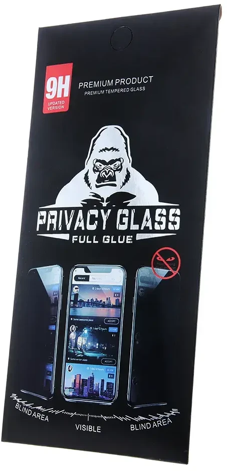 Forever „Telforceone“ grūdinto stiklo „iPhone 17 Pro“ privatumo apsauga