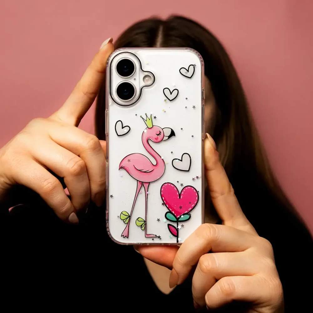 TFO Telforceone Itin madingas „iPhone 15 Pro 6,1“ dėklas „Love 2“