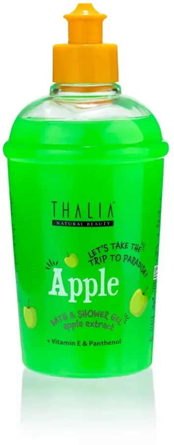 Thalia Natural Beauty Apple Hydrating & Calming Dušo želė For All Skin Types, 400 ml
