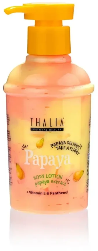 Thalia Natural Beauty Papaya Hydrating & Refreshing Daily Losjonas kūnui For Hands & Body, 250 ml