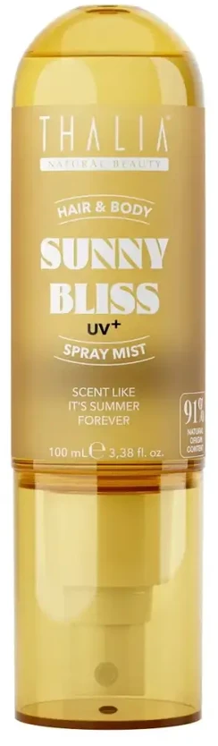 Thalia Natural Beauty Sunny Bliss UV+ Scented Purškiklis For Women, 100 ml