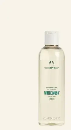 The Body Shop Baltas Musk dušo želė, 250 ml