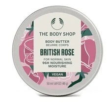 The Body Shop British Rose Body Butter kūno sviestas, 50 ml