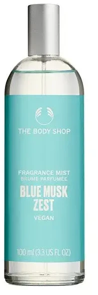 The Body Shop Parfumuota kūno dulksna Mėlyna Musk Zest (Body Mist) 100 ml