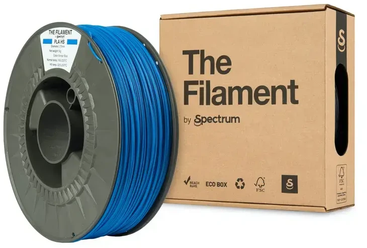 The Filament Spectrum Spectrum The Filament 3D gijinė plėvelė, PLA HS, 1,75 mm, 1000 g, TF-24033, žieminis mėlynas