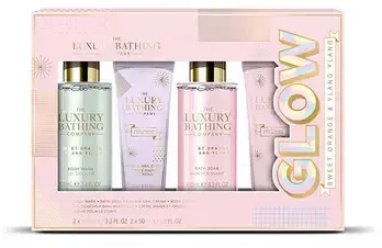 The Luxury Bathing Kūno priežiūros dovanų rinkinys Apelsinų ir ilang ilang 4 vnt.
