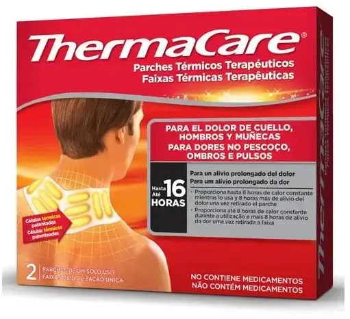 "Thermacare" sprando ir petčių 2 šiluminiai pleistrai