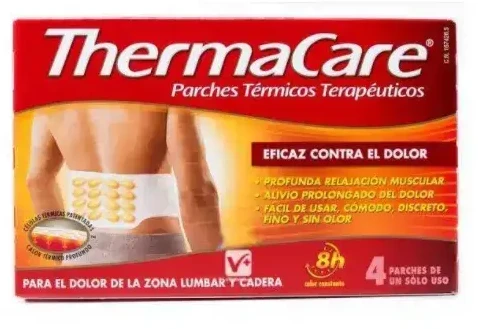 Thermacare Šilumos Apklotai Žemiau Nugaros Ir Klubo 4 Vnt.