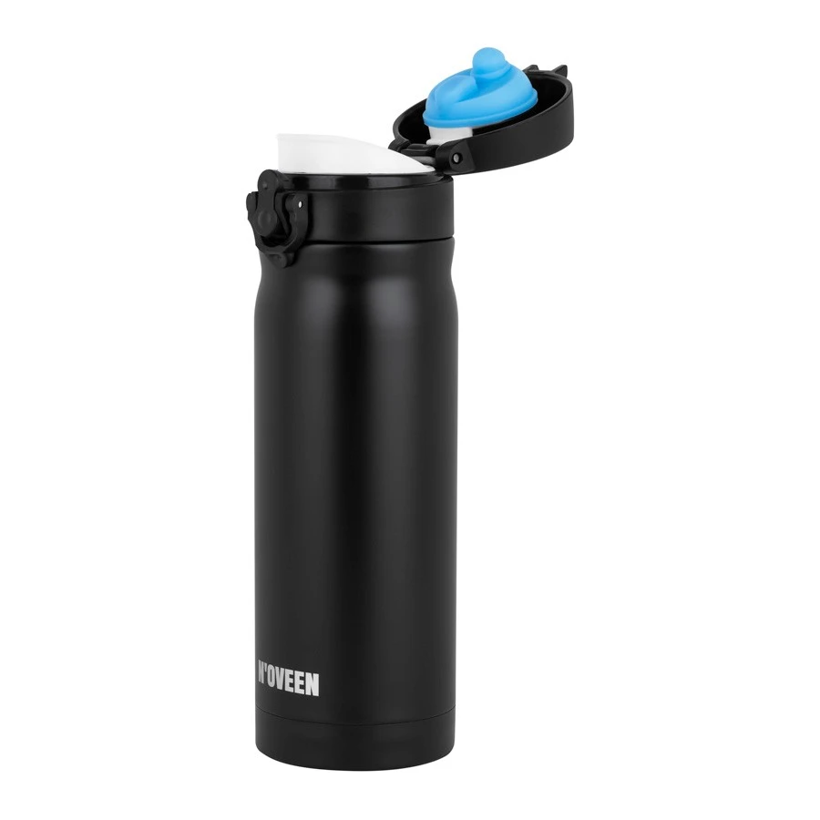 Terminis buteliukas NOVEEN TB810 juodas matinis 400 ml