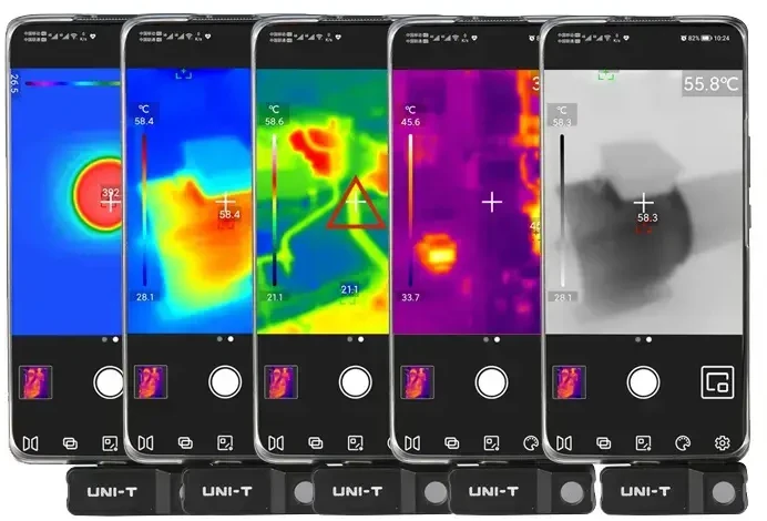 Unit Termokamera 120x90, -20~400, 50o*38o, 25Hz, Android,UNI-T
