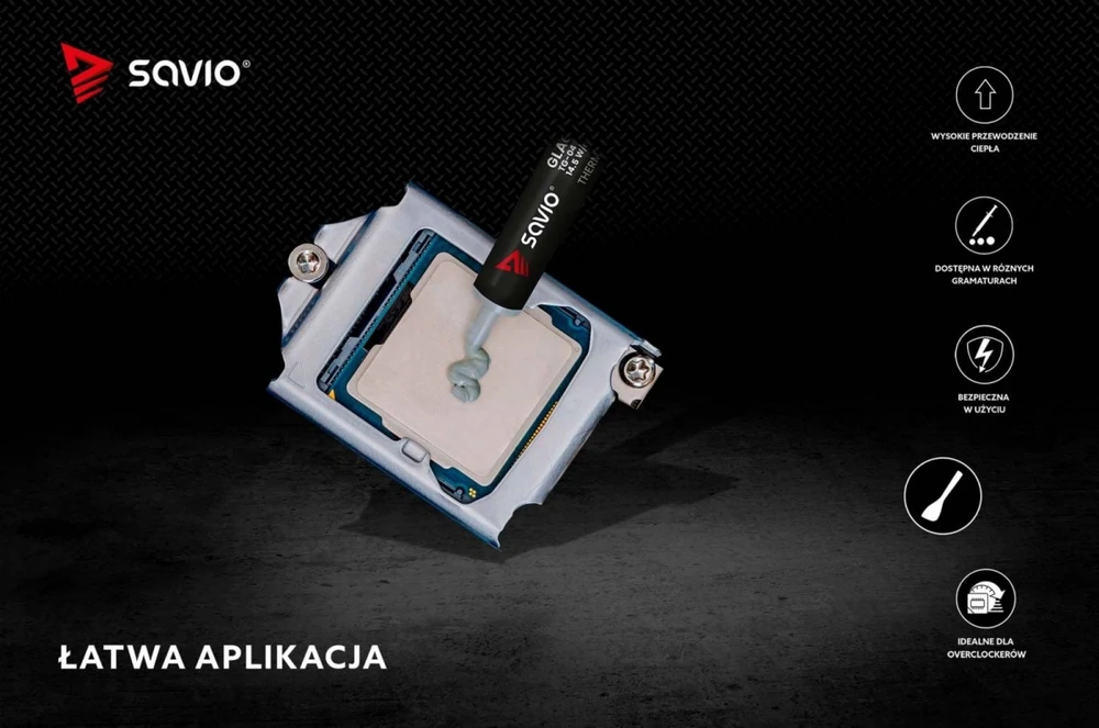 Termo Pasta - Savio Tg-04 14.5 W/m-k 2G