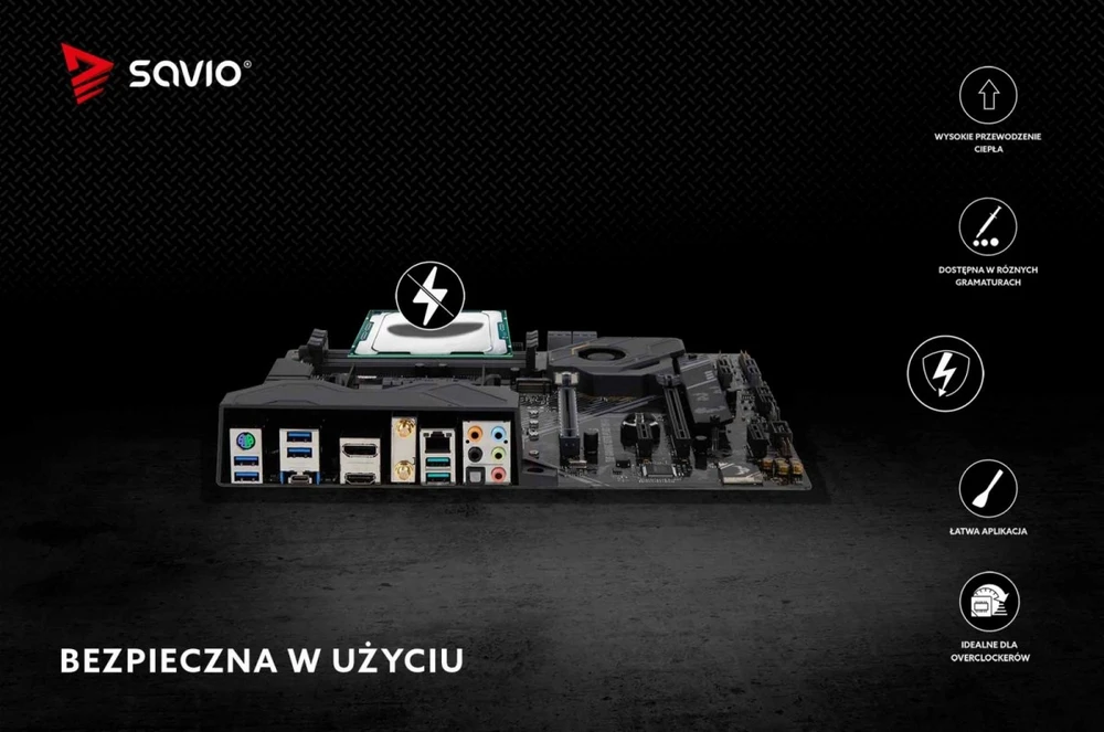 Termo Pasta - Savio Tg-04 14.5 W/m-k 2G