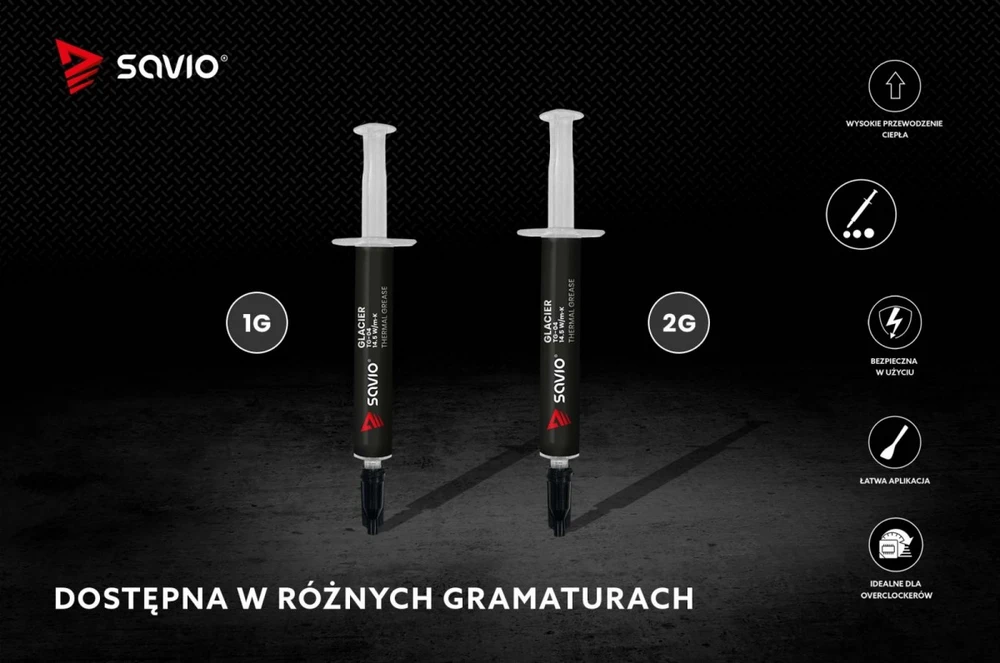 Termo Pasta - Savio TG-04 14,5 W/m-K