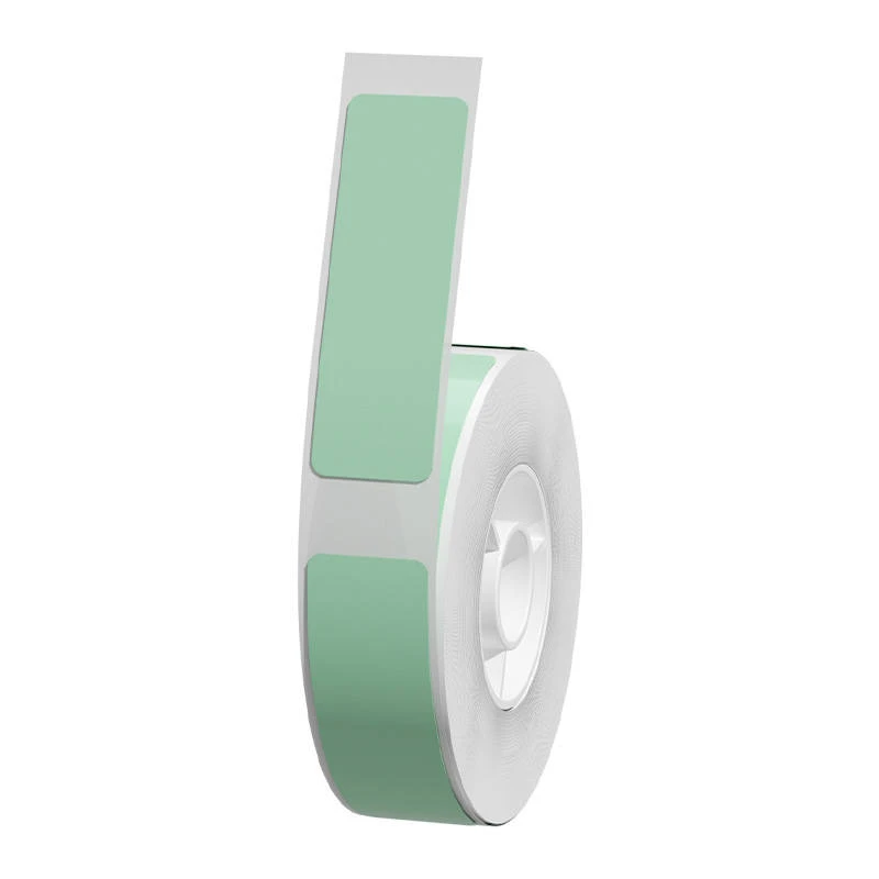 Terminės etiketės Niimbot lipdukai 12x40 mm, 160 vnt (žalia)