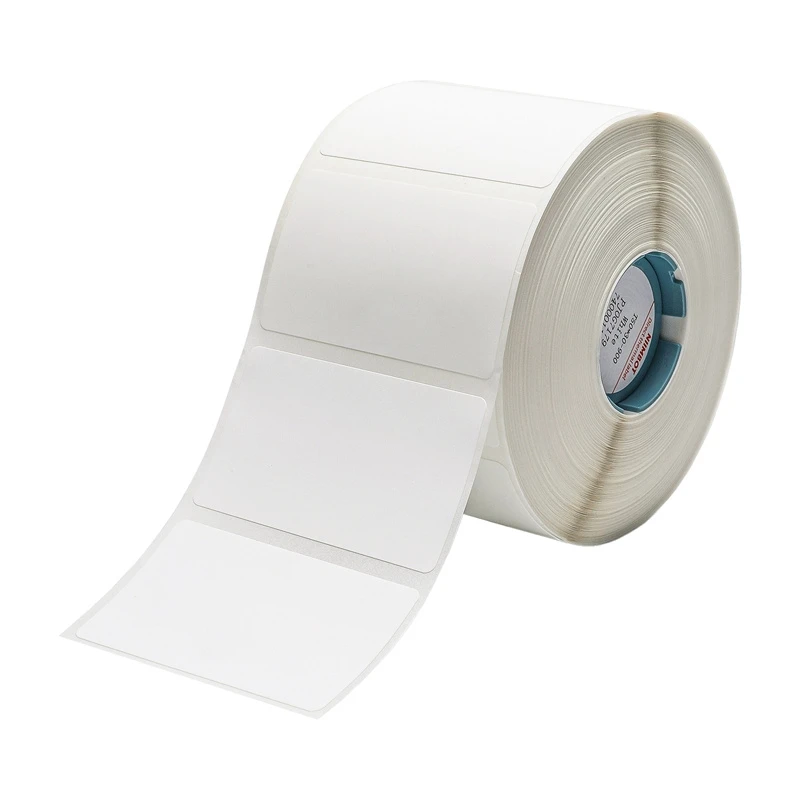 Terminės etiketės Niimbot lipdukai 50x30 mm - 900 vnt. (baltas)