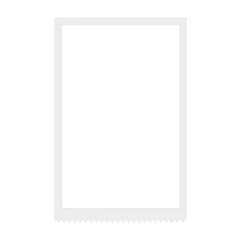 Šiluminės etiketės Niimbot lipdukai 50x70 mm - 100 vnt Baltos spalvos