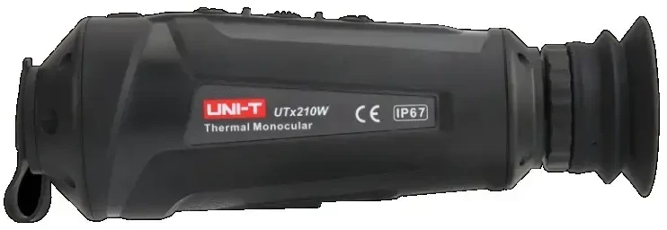 Termovizorinis monoklis 256x192, 10mm, 17.5°(H) × 13.1°(V), WiFi live, įrašymas, 16GB, IP67, 4000mAh, UNI-T
