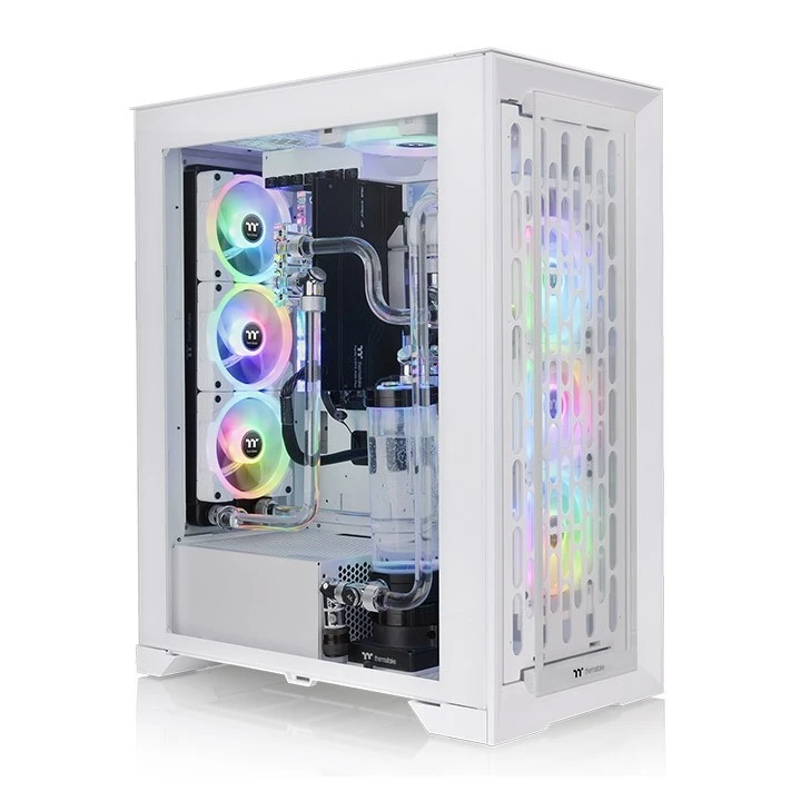 Bokštas Thermaltake CTE T500 TG ARGB Snow Baltas