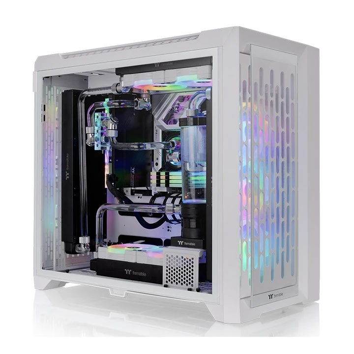 Kompiuterio korpusas Thermaltake CTE C750 TG ARGB, Baltas