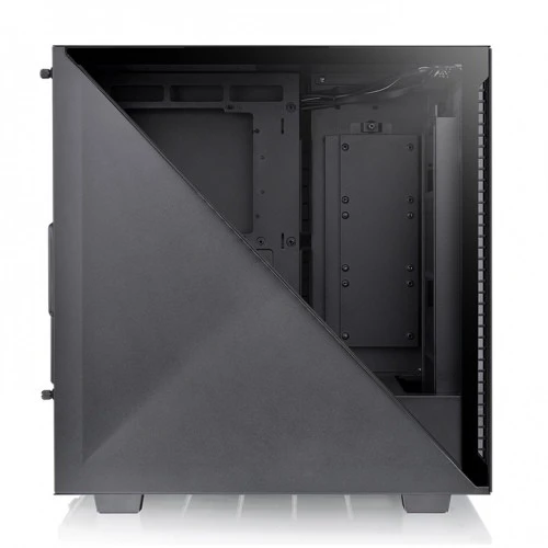 Thermaltake Divider 300 grūdinto stiklo dėklas - Juoda