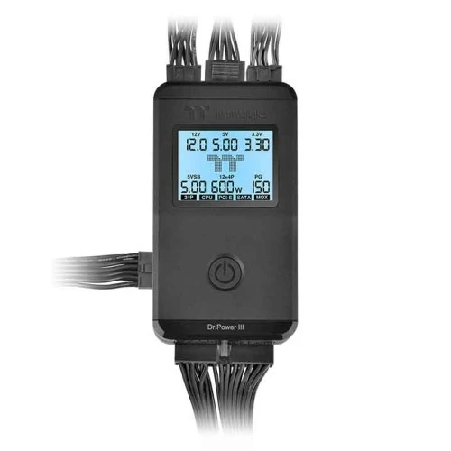 Thermaltake Dr. Power III maitinimo šaltinio testeris