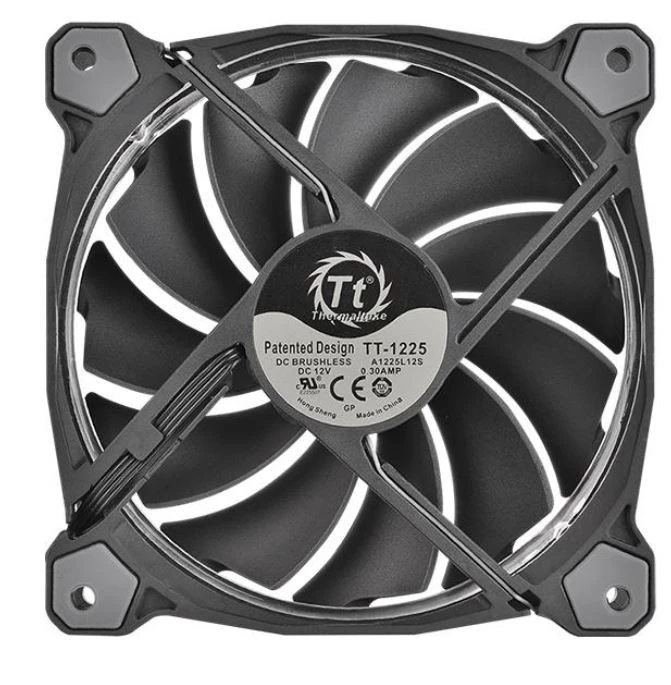 Ventiliatorius Thermaltake Riing 12 RGB TT Premium Edition 3 Pack (3x120mm, LNC, 1400 RPM)
