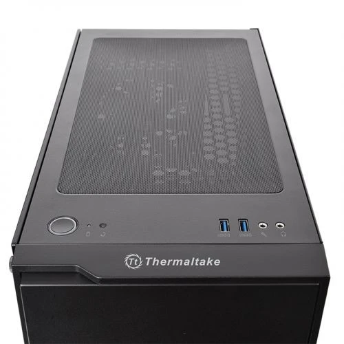 Housing Thermaltake H100 CA-1L4-00M1WN-02 (ATX, Micro ATX, Mini ITX, juodos spalvos)