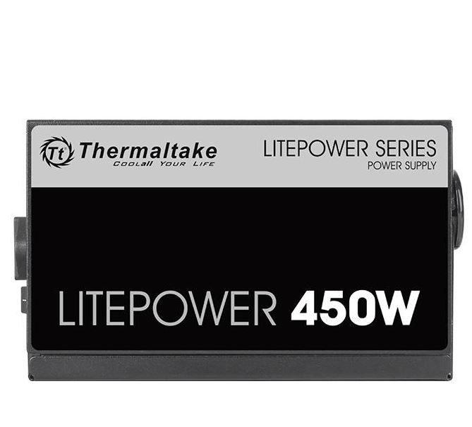 Maitinimo blokas Thermaltake Litepower II Juodas 450W PS-LTP-0450NPCNEU-2 (450 W, Aktyvus, 120 mm)