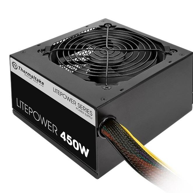 Maitinimo blokas Thermaltake Litepower II Juodas 450W PS-LTP-0450NPCNEU-2 (450 W, Aktyvus, 120 mm)