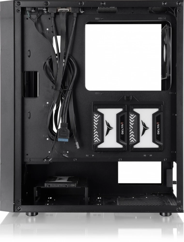 Thermaltake XM1 TG Juodas