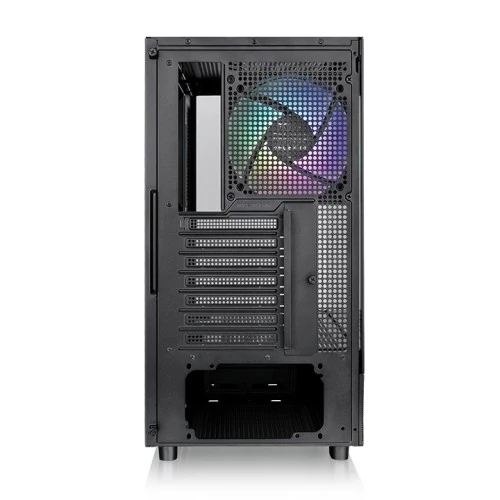 Thermaltake View 270 grūdintas stiklas, stiklinė pusė, ventiliatorius ct140 - juodas