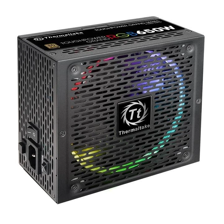 Maitinimo šaltinis Thermaltake Maitinimo šaltinis Toughpower Grand RGB Sync 650W Mod. (80+ Gold, 4xPEG, 140mm)