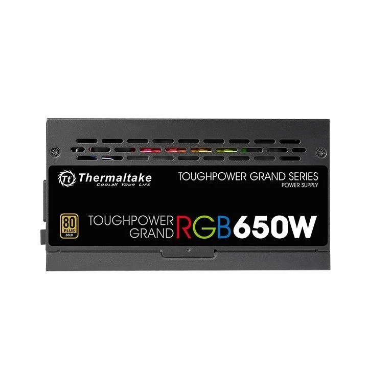 Maitinimo šaltinis Thermaltake Maitinimo šaltinis Toughpower Grand RGB Sync 650W Mod. (80+ Gold, 4xPEG, 140mm)