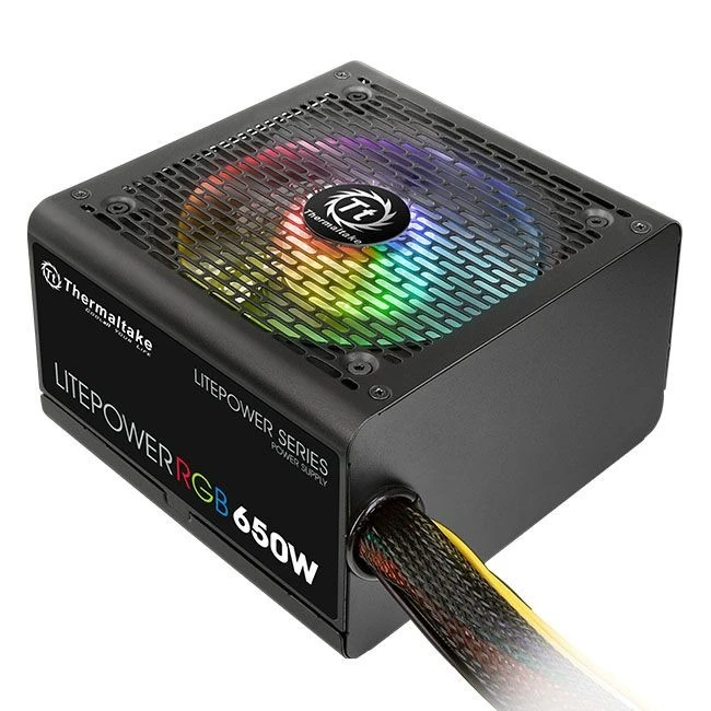 Thermaltake Litepower RGB 650W maitinimo šaltinis