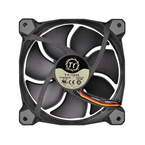 THERMALTAKE Riing 14 LED RGB rinkinys iš 3 didelio našumo korpuso ventiliatorių 3 dalys 140x140x25mm RGB LED triukšmas 28,1 dBA su LNC