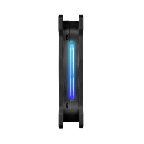 THERMALTAKE Riing 14 LED RGB rinkinys iš 3 didelio našumo korpuso ventiliatorių 3 dalys 140x140x25mm RGB LED triukšmas 28,1 dBA su LNC