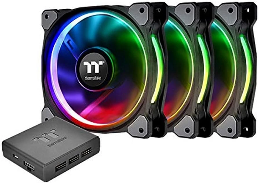 Ventiliatorius Thermaltake Riing 12 RGB Plus TT Premium Edition 3 Pack 3x120mm