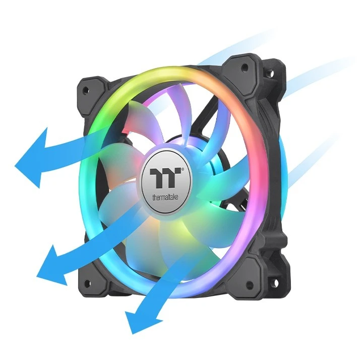 Thermaltake SWAFAN 14 RGB juodas