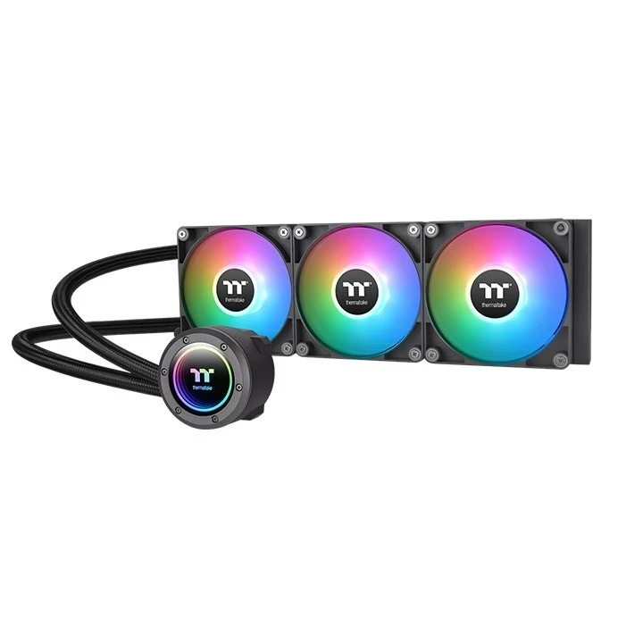 Thermaltake vandens aušinimas – TH420 V2 ARGB (3x140mm) varinis procesoriaus blokas