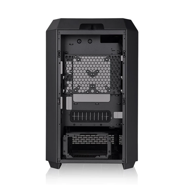 Thermaltake The Tower 300, Tower tipo korpusas - juodas, grūdintas stiklas