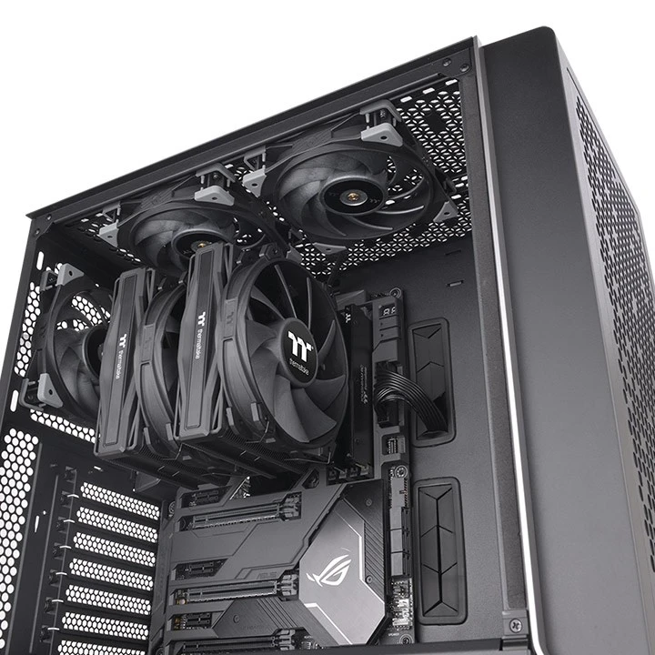 Thermaltake CPU aušintuvas – TOUGHAIR 710 (TDP 250W, 140mm*2, 7x6mm varis