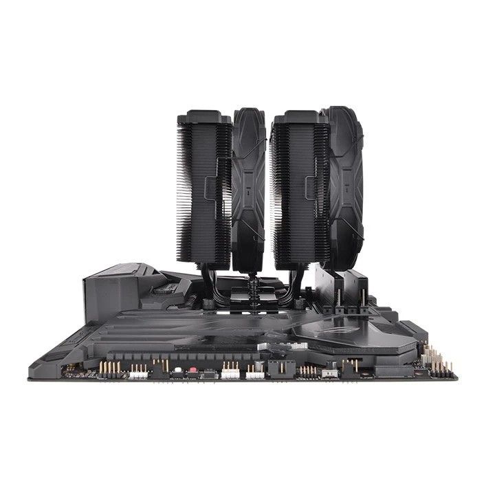 Thermaltake CPU aušintuvas – TOUGHAIR 710 (TDP 250W, 140mm*2, 7x6mm varis
