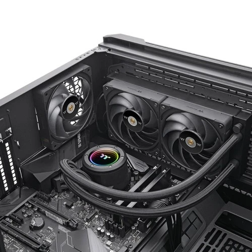 Thermaltake Vandens aušinimas - varinis procesoriaus blokas „toughliquid 240 ex pro argb“ (2x120 mm)