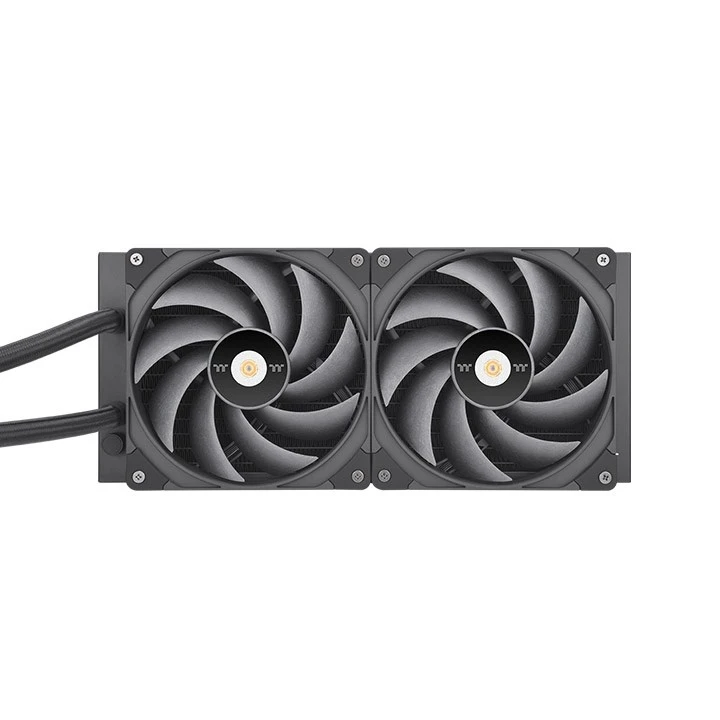 Thermaltake 280mm radiatorius su dviem juodais ventiliatoriais